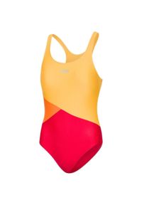 Strój jednoczęściowy pływacki dla dzieci Aqua Speed Pola. Kolor: wielokolorowy, czerwony, pomarańczowy, żółty