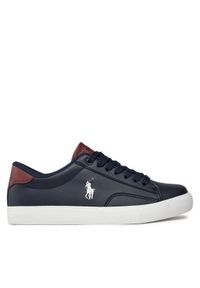 Polo Ralph Lauren Sneakersy RF104278 Granatowy. Kolor: niebieski. Materiał: skóra