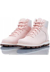 Buty do chodzenia damskie Puma Desierto. Wysokość cholewki: za kostkę. Kolor: wielokolorowy, różowy. Materiał: materiał, syntetyk. Szerokość cholewki: normalna. Sport: turystyka piesza
