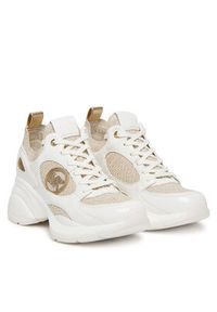 MICHAEL Michael Kors Sneakersy Zuma 43S5ZUFP3D Złoty. Kolor: złoty. Materiał: materiał #2