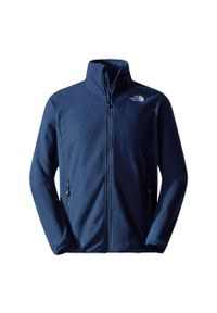 The North Face Polar 100 Glacier Fz Nf0A855X8K2. Kolor: niebieski. Materiał: polar