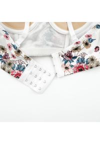 Intica - Biustonosz gorsetowy z podparciem i zdobieniami Larussia. Kolor: wielokolorowy. Materiał: materiał. Wzór: aplikacja #7