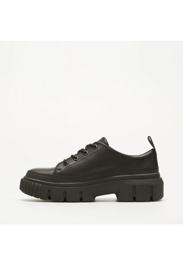 Timberland Greyfield LACE UP SHOE JET BLACK Sneakersy damskie. Kolor: czarny