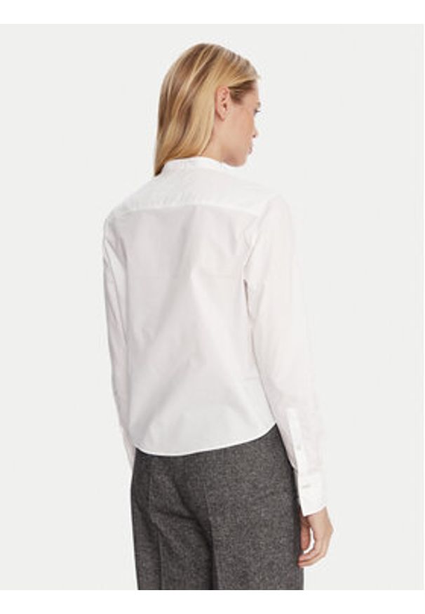 BOSS Koszula Bertyna 50543684 Biały Regular Fit. Kolor: biały. Materiał: bawełna