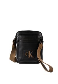 Calvin Klein Torba "Tagged Reporter" | K50K510406 BDS | Mężczyzna | Czarny. Kolor: czarny. Materiał: skóra ekologiczna