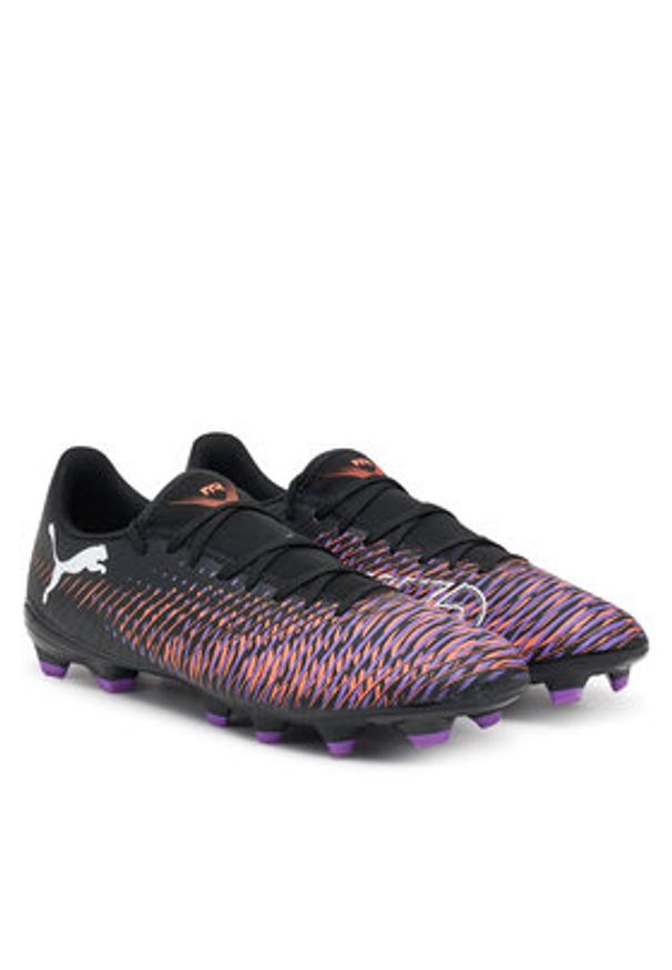 Puma Buty do piłki nożnej Future 8 Play Fg/Ag 108141 01 Czarny. Kolor: czarny. Materiał: skóra