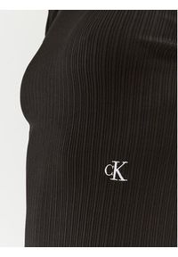 Calvin Klein Jeans Sukienka codzienna J20J220353 Czarny Slim Fit. Okazja: na co dzień. Kolor: czarny. Materiał: syntetyk. Typ sukienki: proste. Styl: casual #4