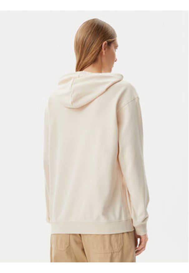 Roxy Bluza ERJFT04952 Beżowy Regular Fit. Kolor: beżowy. Materiał: bawełna