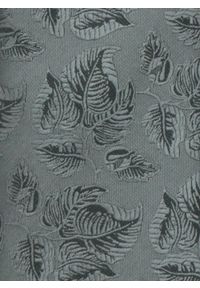 Krawat Męski - Angelo di Monti - Popiel w Drobne Listki. Materiał: tkanina. Styl: elegancki, wizytowy #5