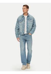 Calvin Klein Jeans Kurtka jeansowa LV04RG764G Niebieski Regular Fit. Kolor: niebieski. Materiał: bawełna #3