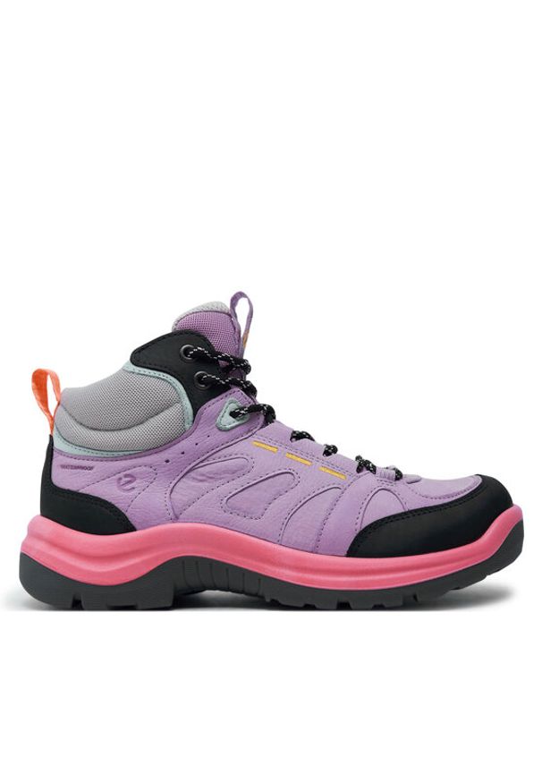 ecco - ECCO Trekkingi Offroad W 82241361015 Kolorowy. Materiał: skóra, nubuk. Wzór: kolorowy
