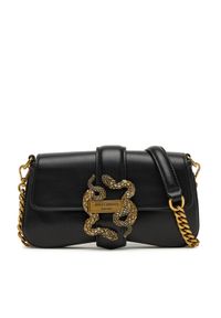 Just Cavalli Torebka 79RA4BA7 ZSA89 Czarny. Kolor: czarny. Materiał: skórzane