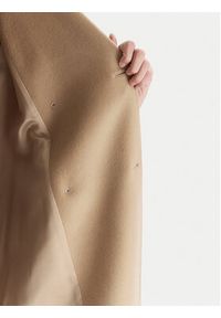 Marella Płaszcz wełniany Tenna 2523016071 Beżowy Regular Fit. Kolor: beżowy. Materiał: wełna #5