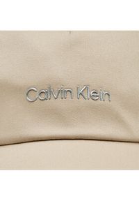 Calvin Klein Czapka z daszkiem Ck Must Logo Tpu Cap K60K610525 Beżowy. Kolor: beżowy. Materiał: bawełna #3