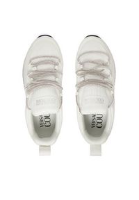 Versace Jeans Couture Sneakersy 79VA3SAB Biały. Kolor: biały. Materiał: materiał #4