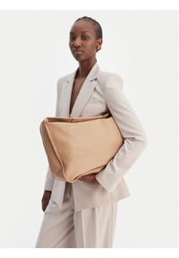 Patrizia Pepe Torebka 8B0315/L177-R874 Beżowy. Kolor: beżowy. Materiał: skórzane #1