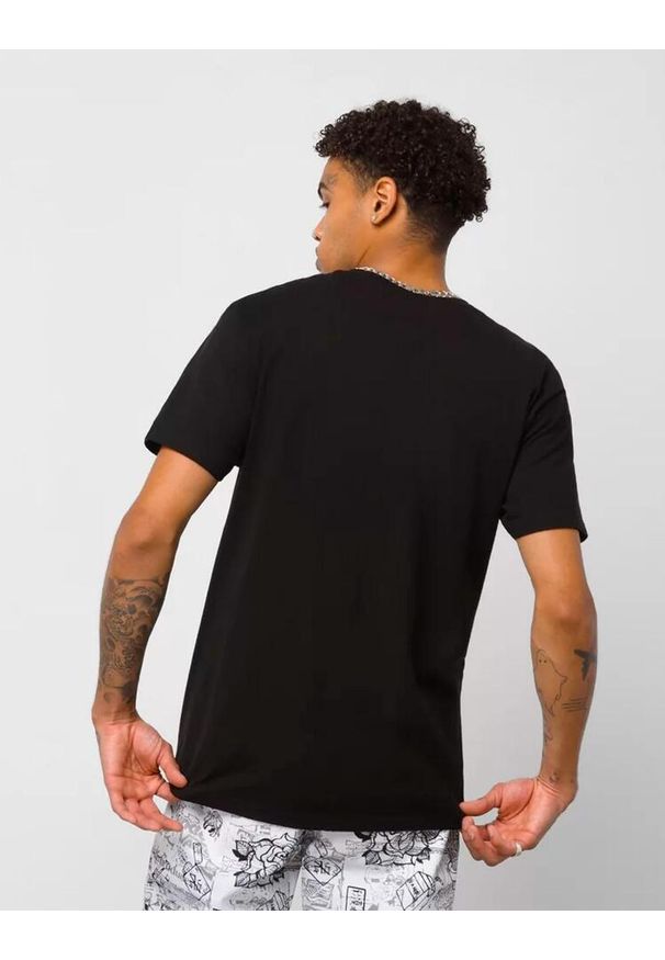 Koszulka sportowa męska Vans MN Left Chest Logo Tee. Kolor: czarny. Długość rękawa: krótki rękaw. Długość: krótkie