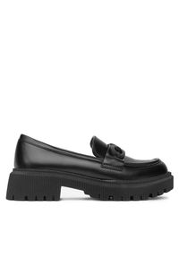 DeeZee Loafersy BBT-22663-10 Czarny. Kolor: czarny. Materiał: syntetyk, materiał