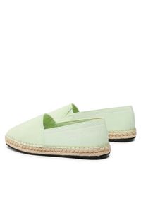 Calvin Klein Espadryle Esapdrille He-Canvas HW0HW01546 Zielony. Kolor: zielony. Materiał: materiał #6