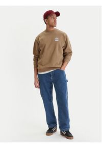 RVCA Bluza Palm Crest EVYSF00141 Beżowy Boxy Fit. Kolor: beżowy. Materiał: bawełna #5