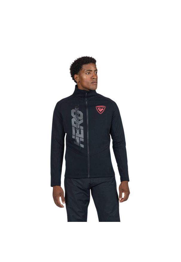 Bluza Rossignol męska New Hero Classique Clim czarna. Kolor: czarny. Sezon: zima. Sport: narciarstwo