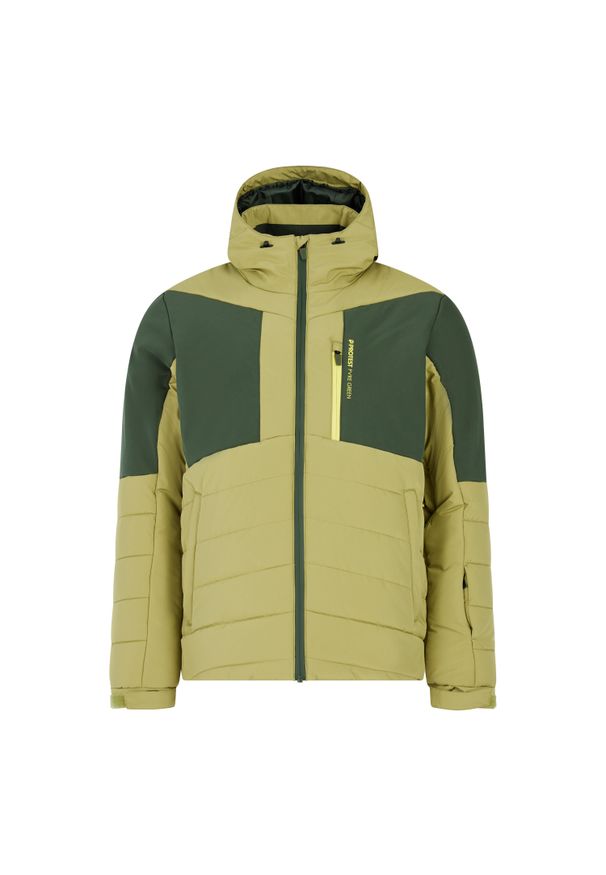 Kurtka narciarska Protest Naldo. Kolor: zielony. Sezon: zima. Sport: narciarstwo