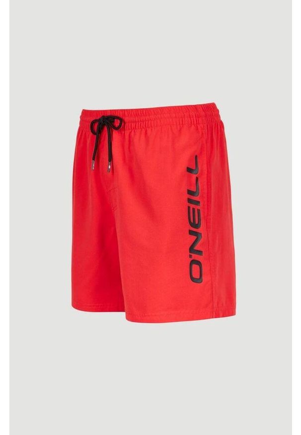 Szorty plażowe męskie O'Neill Cali 16''. Okazja: na plażę. Kolor: czerwony. Styl: sportowy