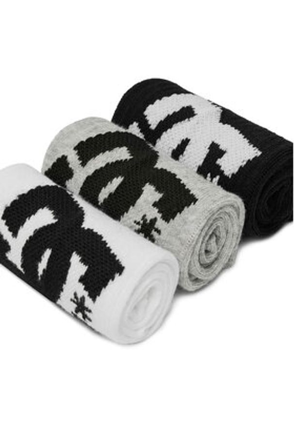DC Shoes Skarpety długie AS_DC_02W_SS25 (3-PACK) Biały. Kolor: biały. Materiał: materiał, bawełna