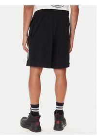 Hugo - HUGO Szorty sportowe Dubox 50542413 Czarny Regular Fit. Kolor: czarny. Materiał: bawełna. Styl: sportowy #4