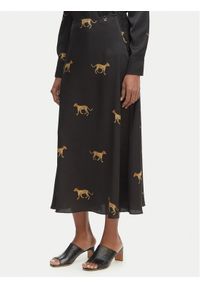 LOLA CASADEMUNT Spódnica maxi LS2608008 Czarny Regular Fit. Kolor: czarny. Materiał: syntetyk #1