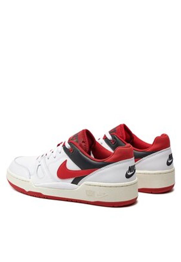 Nike Sneakersy Full Force Lo FB1362 102 Biały. Kolor: biały. Materiał: skóra