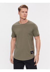 Calvin Klein Jeans T-Shirt J30J323482 Zielony Regular Fit. Kolor: zielony. Materiał: bawełna #1