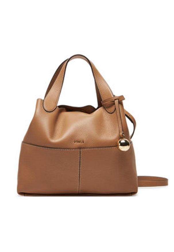 Furla Torebka Primrose M WB01707 HSF000 CN YU500 Brązowy. Kolor: brązowy. Materiał: skórzane