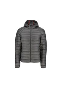 Jott - Kurtka puchowa JOTT Nico. Kolor: szary, brązowy, wielokolorowy. Materiał: tkanina, puch. Sezon: zima. Sport: narciarstwo #1