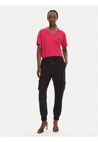 Liu Jo T-Shirt WA5366 JS904 Różowy Regular Fit. Kolor: różowy. Materiał: bawełna #2