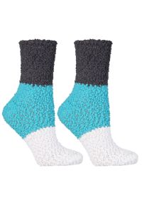 Kolorowe Ciepłe Damskie Skarpetki Moraj 1 Para. Materiał: skóra, materiał. Wzór: kolorowy #1