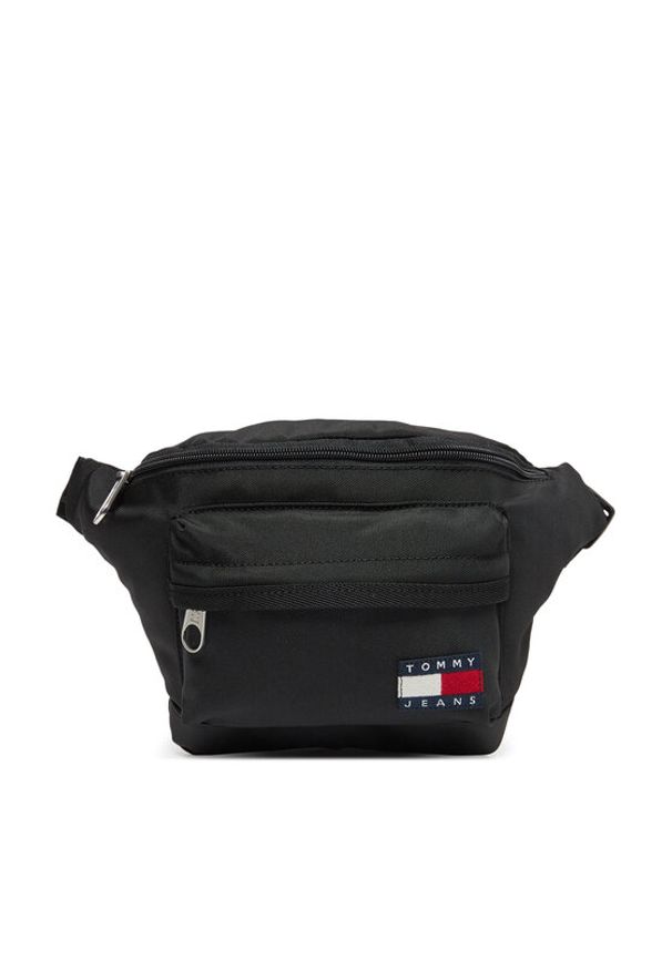 Tommy Jeans Saszetka nerka Tjm Ess Daily Bumbag AM0AM13390 Czarny. Kolor: czarny. Materiał: materiał