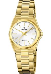 Zegarek Festina Zegarek damski Festina F20557-2 złoty. Kolor: złoty #1