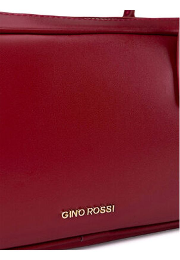 Gino Rossi Torebka CS11166-001 Czerwony. Kolor: czerwony. Materiał: skórzane