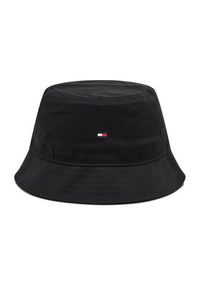 TOMMY HILFIGER - Tommy Hilfiger Kapelusz Flag Bucket Hat AM0AM07344 Czarny. Kolor: czarny. Materiał: materiał