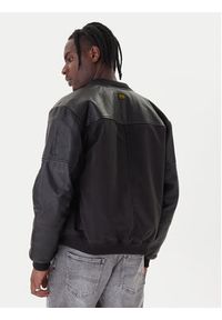 G-Star RAW - G-Star Raw Kurtka bomber Varsity D26928 C408 Czarny Regular Fit. Kolor: czarny. Materiał: syntetyk #3