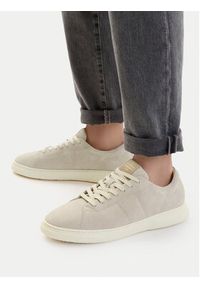 GANT - Gant Sneakersy 32633213 Beżowy. Kolor: beżowy. Materiał: skóra, zamsz #6
