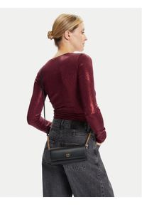 Pinko - PINKO Torebka Love Tiny Brids Wallet C AI 25-26 PCPL 103765 A0F1 Czarny. Kolor: czarny. Materiał: skórzane #1