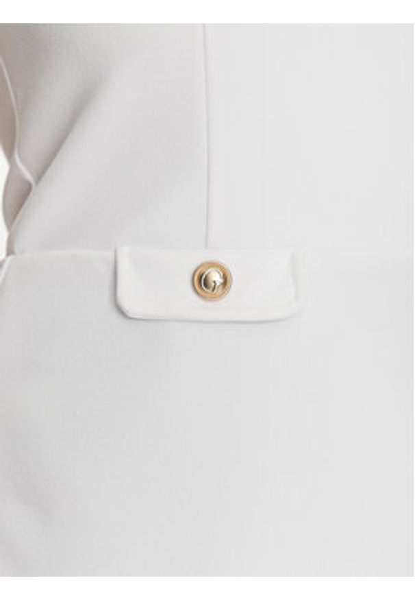 Guess Bluzka W5GP54 KCBO2 Biały Regular Fit. Kolor: biały. Materiał: syntetyk