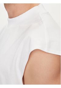 Hugo Tank top Navertz 50509773 Biały Regular Fit. Kolor: biały. Materiał: bawełna #5