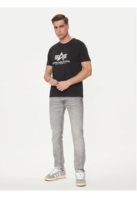 Alpha Industries Komplet 2 t-shirtów Basic 106524 Biały Regular Fit. Kolor: biały. Materiał: bawełna