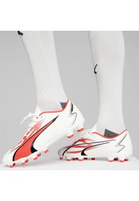 Buty do piłki nożnej męskie Puma Ultra Play Fg Ag. Kolor: wielokolorowy, różowy, biały. Sport: piłka nożna