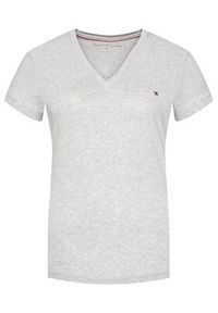 TOMMY HILFIGER - Tommy Hilfiger T-Shirt Heri Tage WW0WW24969 Szary Regular Fit. Kolor: szary. Materiał: bawełna #3