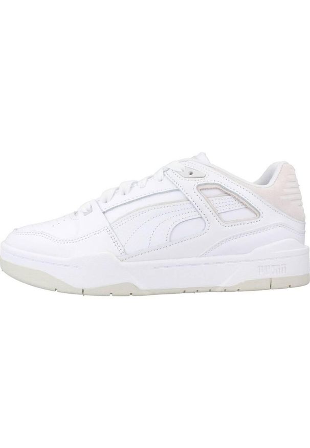 Tenisówki Puma Model Slipstream Kolor Biały. Kolor: biały. Materiał: tkanina, materiał, skóra, syntetyk
