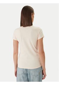 Guess T-Shirt W2YI45 J1314 Pomarańczowy Slim Fit. Kolor: pomarańczowy. Materiał: bawełna #3